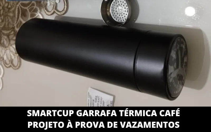 Smartcup Garrafa Térmica Café Projeto à Prova de Vazamentos