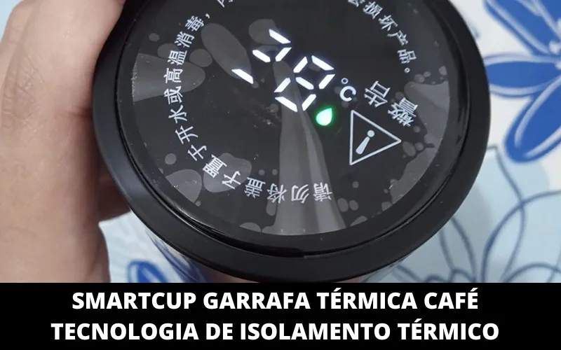 Smartcup Garrafa Térmica Café Tecnologia de Isolamento Térmico