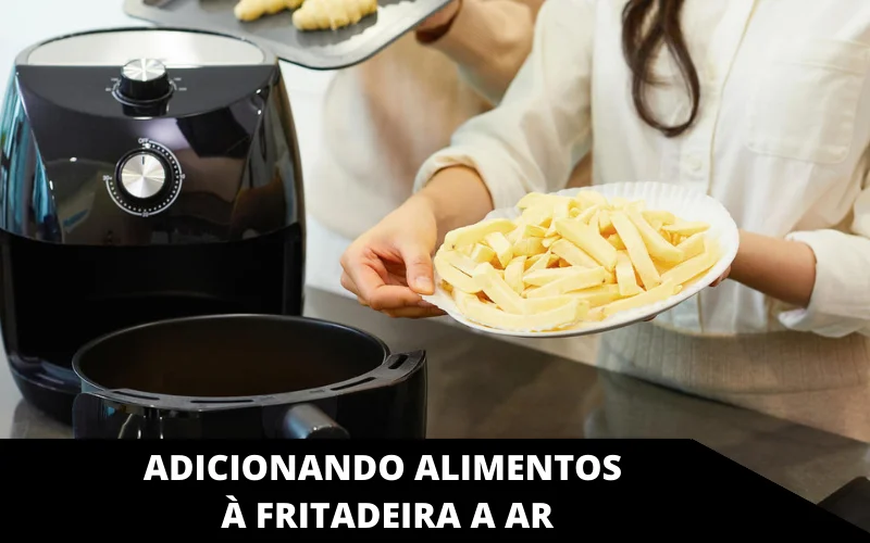 Adding Food to the Air Fryer