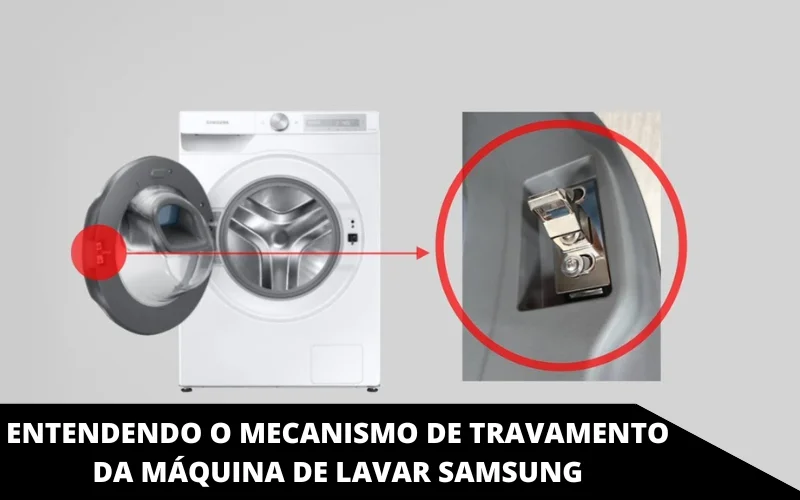 Entendendo o mecanismo de travamento da máquina de lavar Samsung
