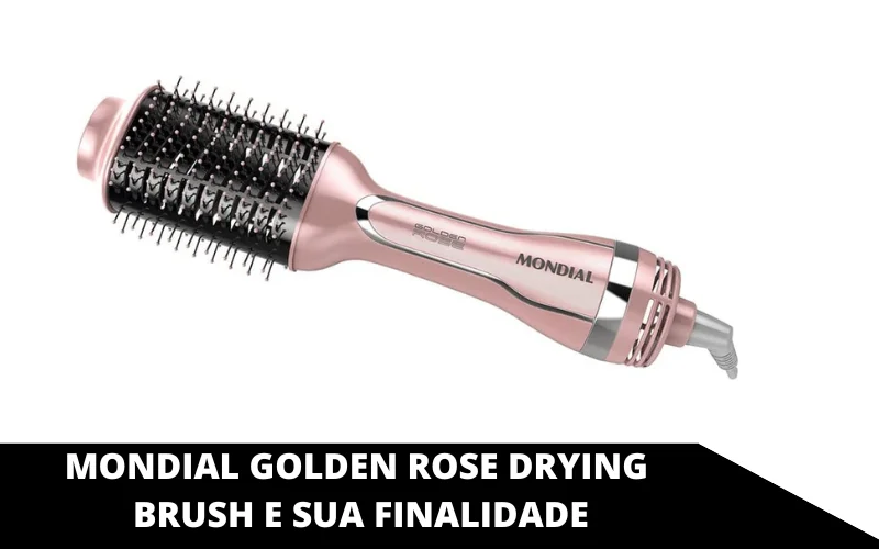Mondial Golden Rose Drying Brush e sua finalidade